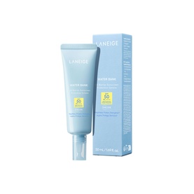 Laneige Master Base SPF50 sun care in light blue tube and matching box packaging, 50ml
