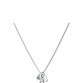 Mini Initial Charm Necklace