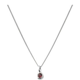 Mini Birthstone Charm Necklace