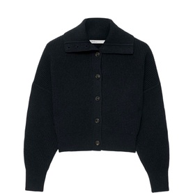 Caron Oversized Wool Cardigan
