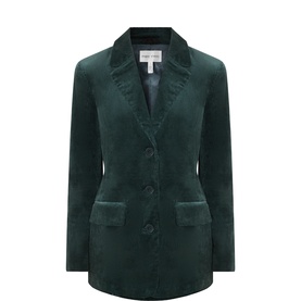 Part Two blazer in Green Gables corduroy, single-breasted with notched lapel, three-button front and patch pockets