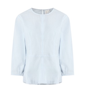 Charina Flared Hem Blouse