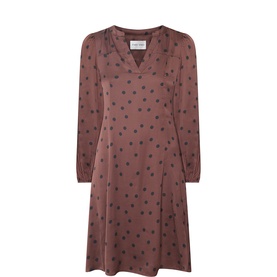 Bottelles Dot Shirt Dress