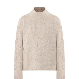 Chanelly Flecked Turtleneck Sweater