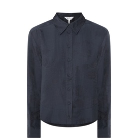 Carolla Floral Jacquard Blouse