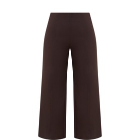 Ilissa Straight-Leg Cropped Trousers