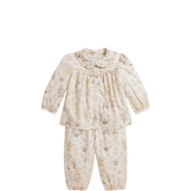 Polo Bear Top & Bottoms Two-Piece Set