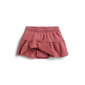 Ralph Lauren pink baby ruffle skirt with elasticated waist and built-in shorts, soft jersey fabric