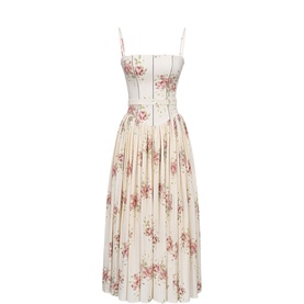 Ysabella Floral Flared Dress