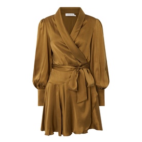 Silk Wrap Dress
