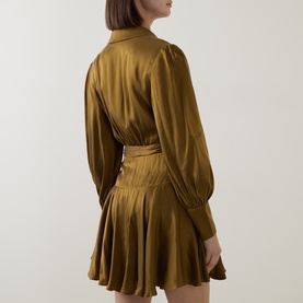 Silk Wrap Dress