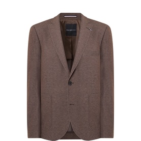 Birdseye Single-Breasted Blazer