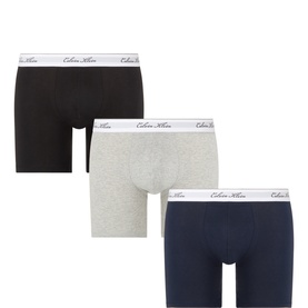 Three-Pack Icon Script Logo Boxer Briefs