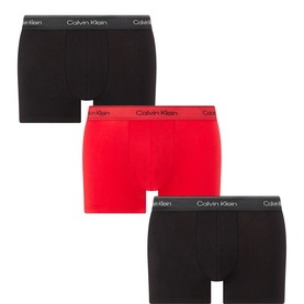 Three-Pack Icon Metallic Logo Boxer Briefs