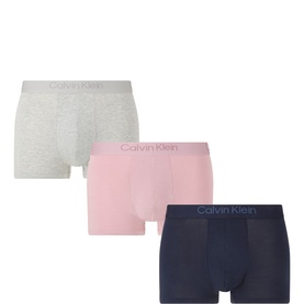 Three-Pack Ultra Soft Logo Trunks