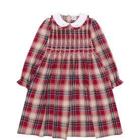 Maria Tartan Dress & Bloomers Set