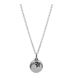 8 Ball Pendant Chain Necklace
