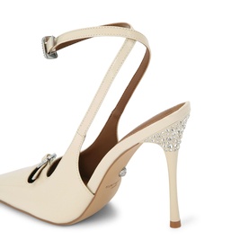 Two Buckle Pointed Court Shoes