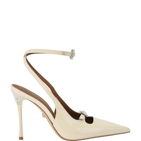 Two Buckle Pointed Court Shoes
