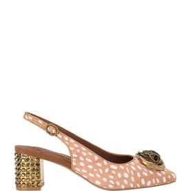 Chelsea Slingback Block Heels