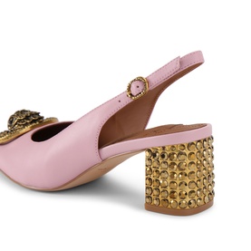 Chelsea Slingback Block Heels