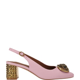 Chelsea Slingback Block Heels