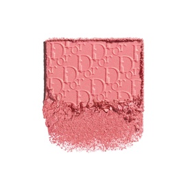Dior Backstage Rosy Glow Blush in 106 Pomelo, coral-pink pressed powder compact with embossed Dior logo and blush swatch