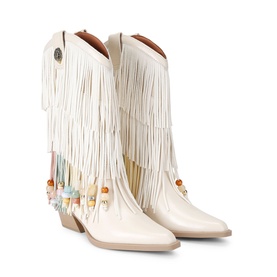 Fringe Cowboy Boots