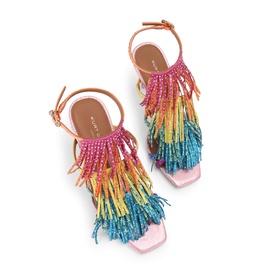 Fringe 90 Heeled Sandals