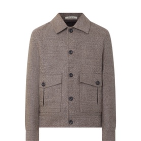 M&eacute;lange Wool Jacket