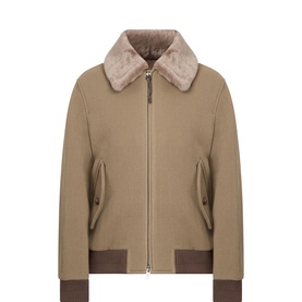 Shearling Aviator Jacket