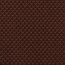 Gant shadow brown silk knitted tie, close-up showing textured weave detail