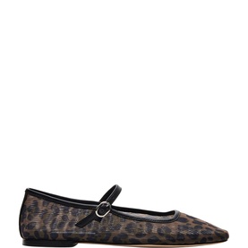 Maple Leopard Ballet Flats