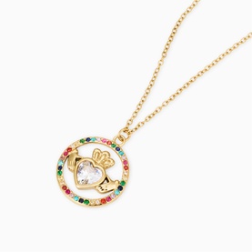 Iconic Claddagh Pendant Necklace