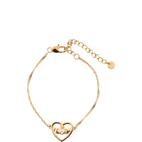 Loud Mouth Claddagh Chain Bracelet