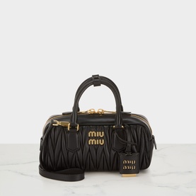 Arcadie Matelass&eacute; Small Top Handle Bag
