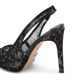 Reyes Lace Slingback Pumps