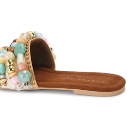 Southbank Beaded Flat Sandals