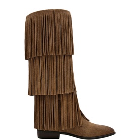 Spur Fringe Boots