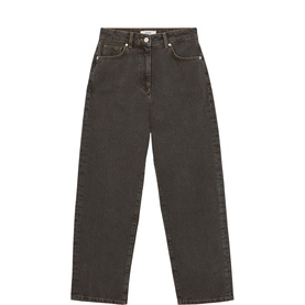 Selin Mid-Rise Straight Leg Jeans