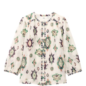 Odelie Patterned Blouse