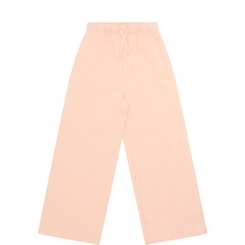Monogram Logo Wide-Leg Sweatpants