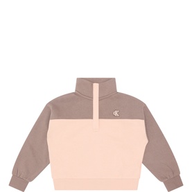 Logo Monogram Colourblock Sweatshirt