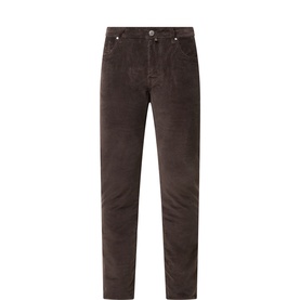 Bard Corduroy Straight Leg Trousers