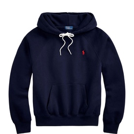 Polo Player Shrunken Hoodie