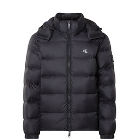 Logo Down Puffer Jacket
