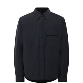 Back Graphic Padded Overshirt