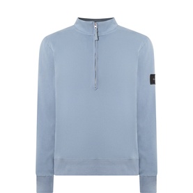 Badge Logo Half-Zip Sweatshirt