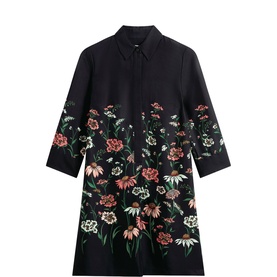 Marci Flroal Flared Dress