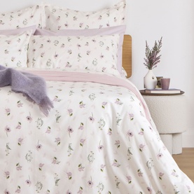 Maeve Floral Duvet Set Lilac